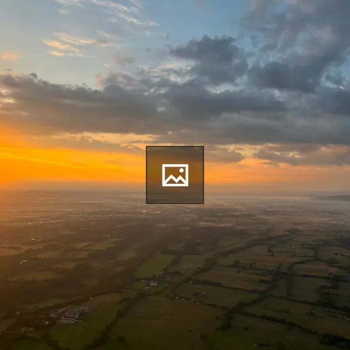 Sunrise over Italian Countryside