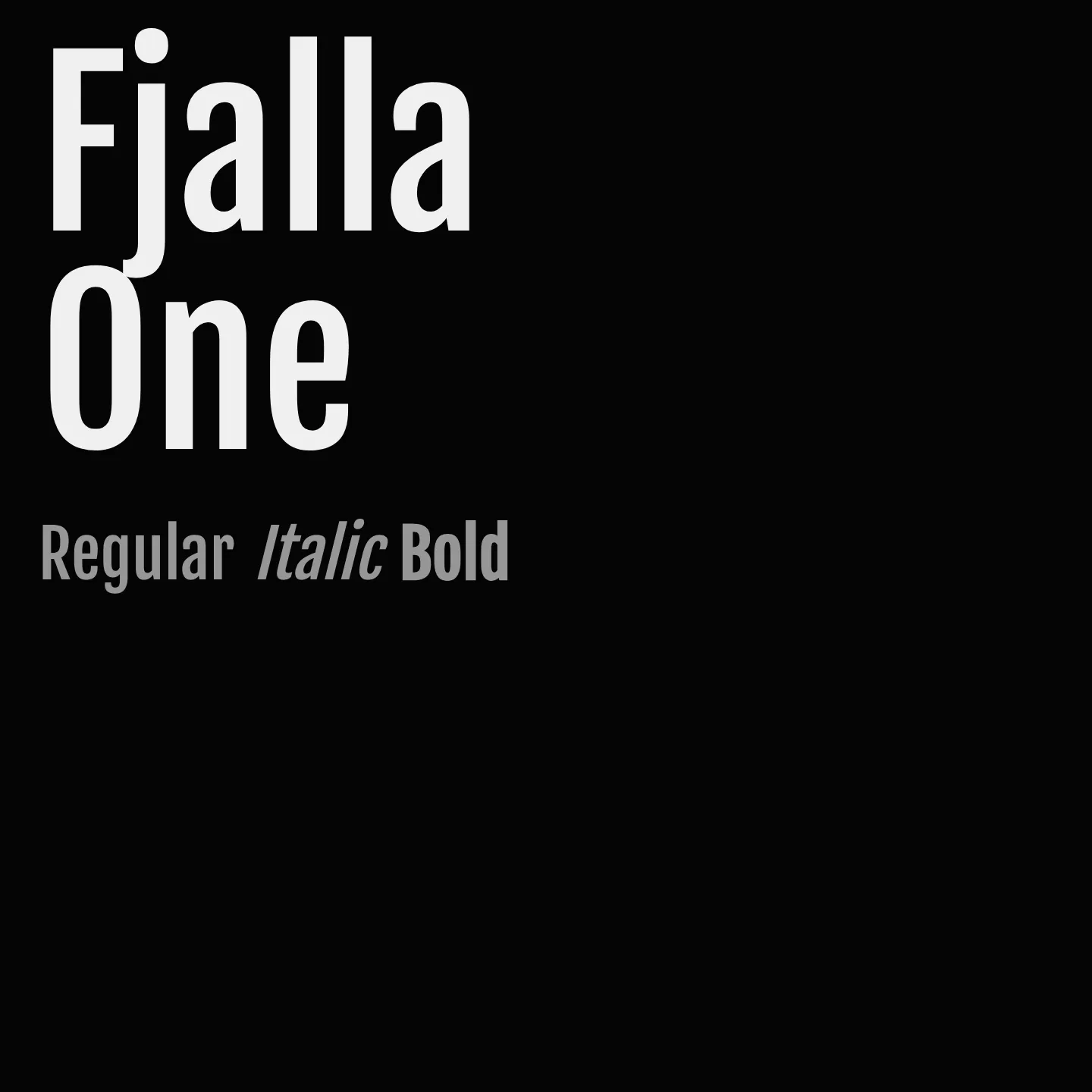 Fjalla One