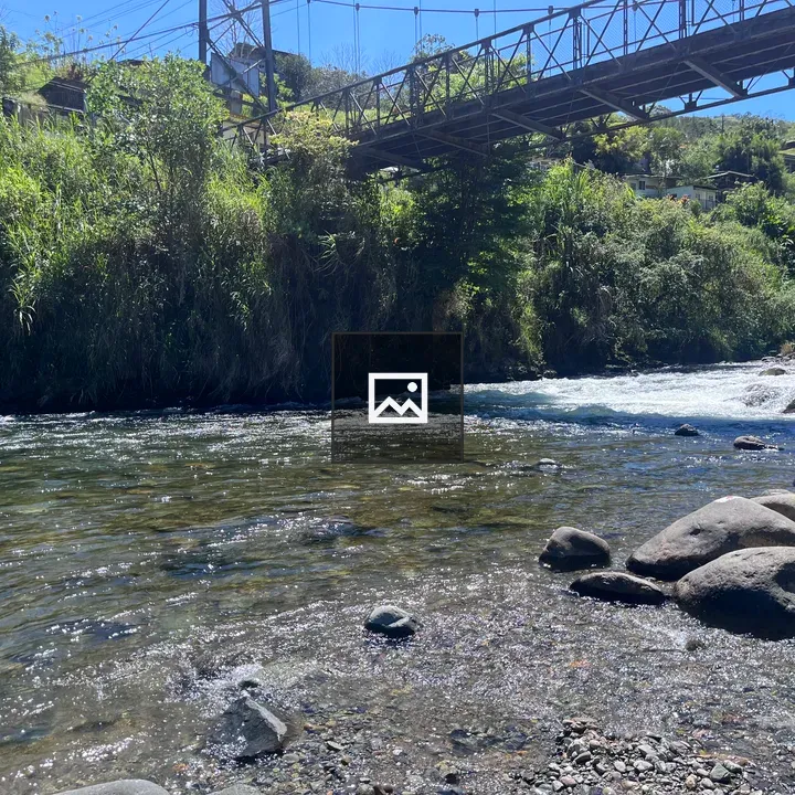 River over rocky bed