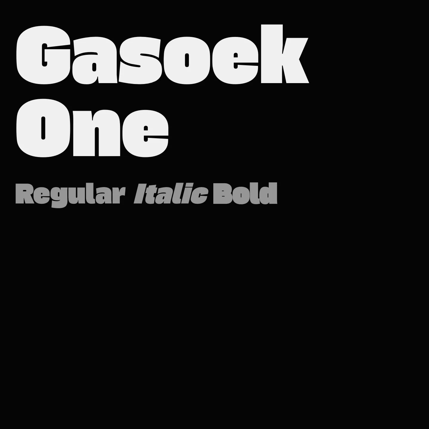 Gasoek One