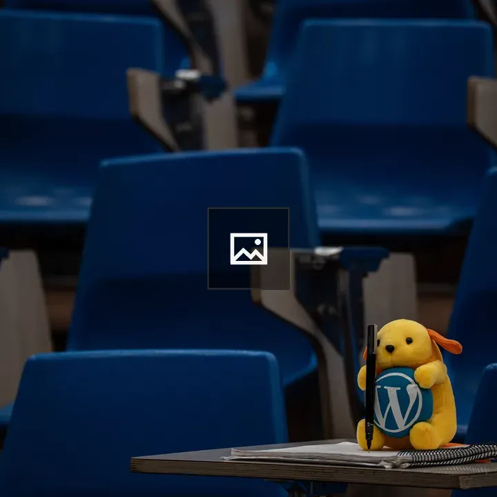 Wapuu in Lecture Hall