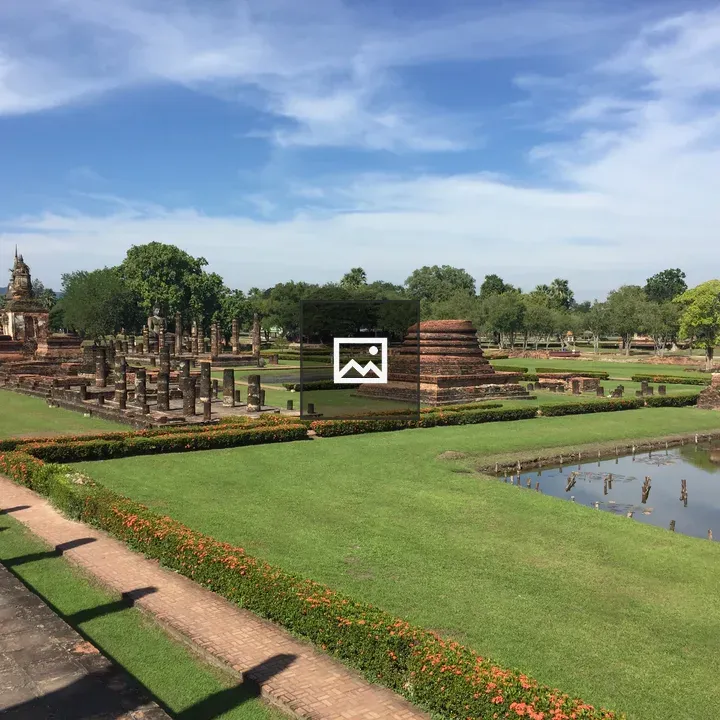 Ancient temple landscape