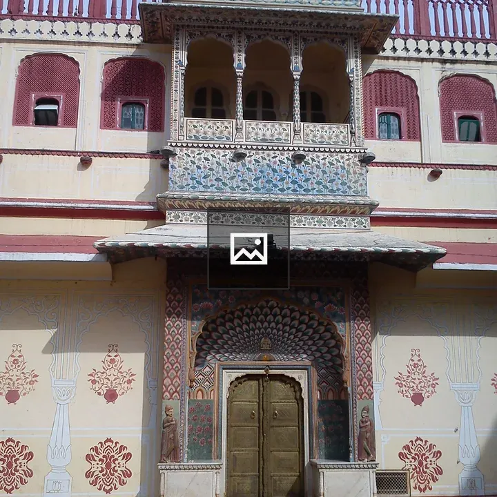 Mayur door carvings at City Palace Jaipur