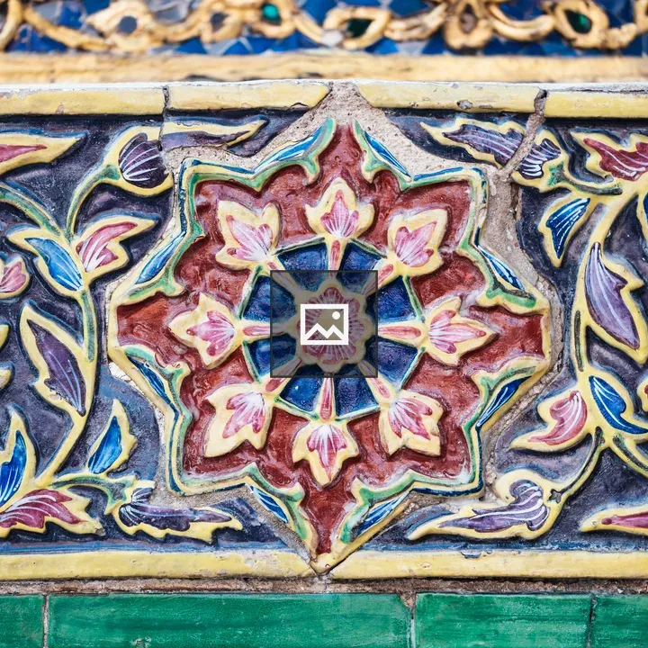Tile Mosaic Pattern Background
