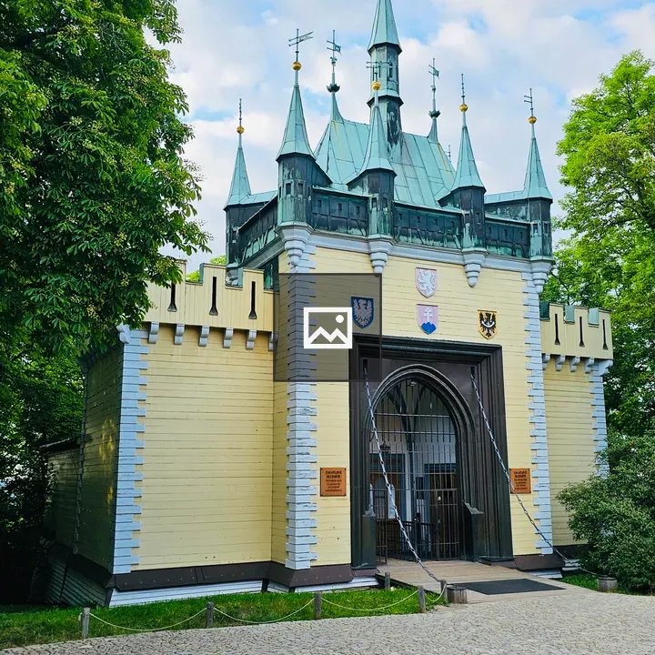 Mirror Maze Gatehouse in Prague