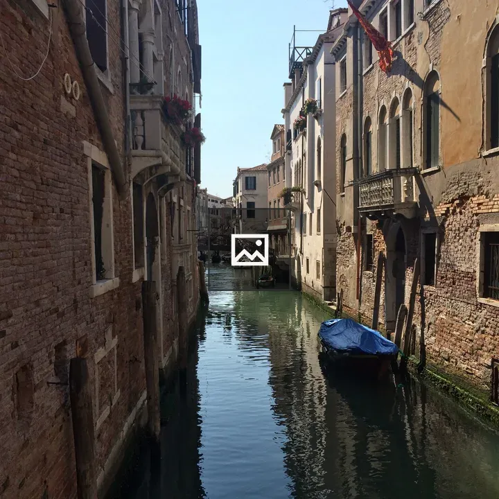 Gondola on Venice Canal