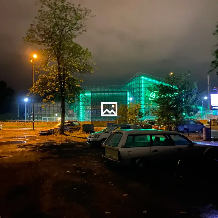 Car in Neon Night City