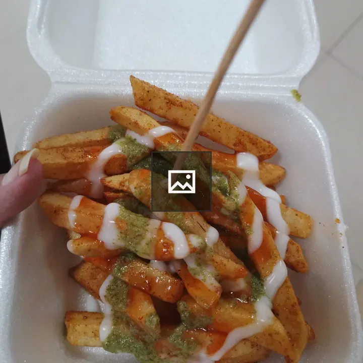 French Fries in Disposable Box