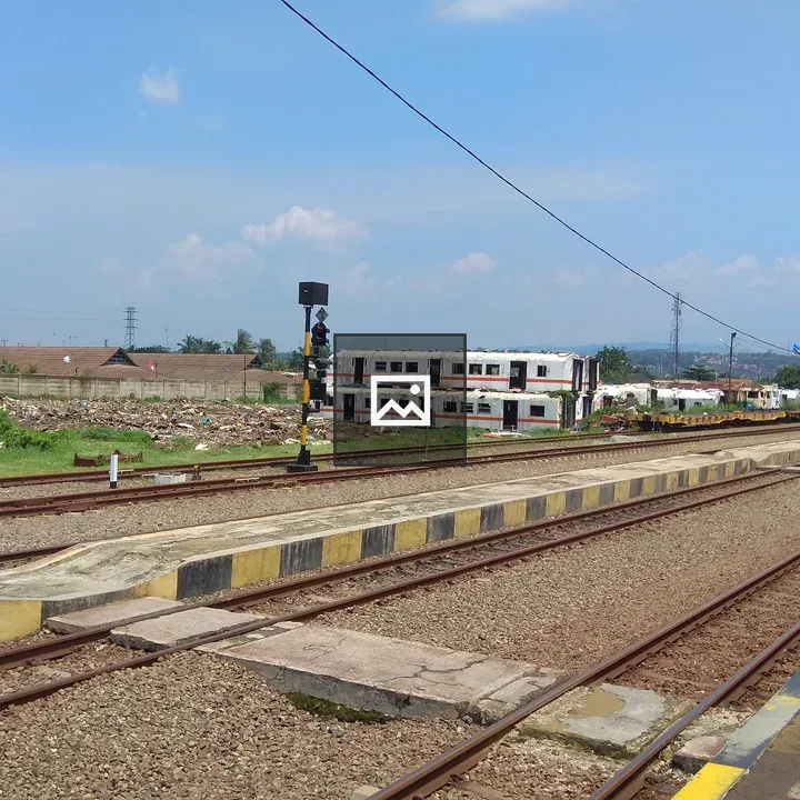 Old Train Junkyard at Purwakarta Station