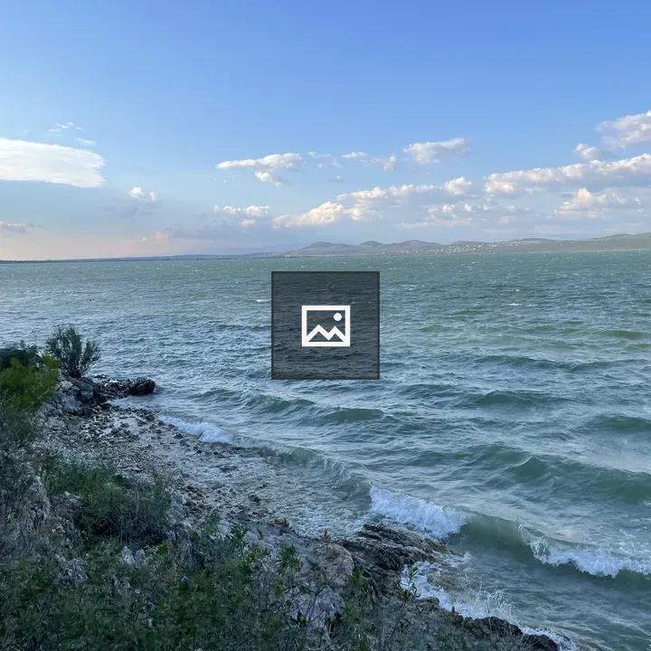 Cliffside View Over Vransko Lake