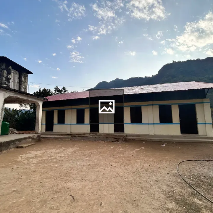 Nepalese government school exterior