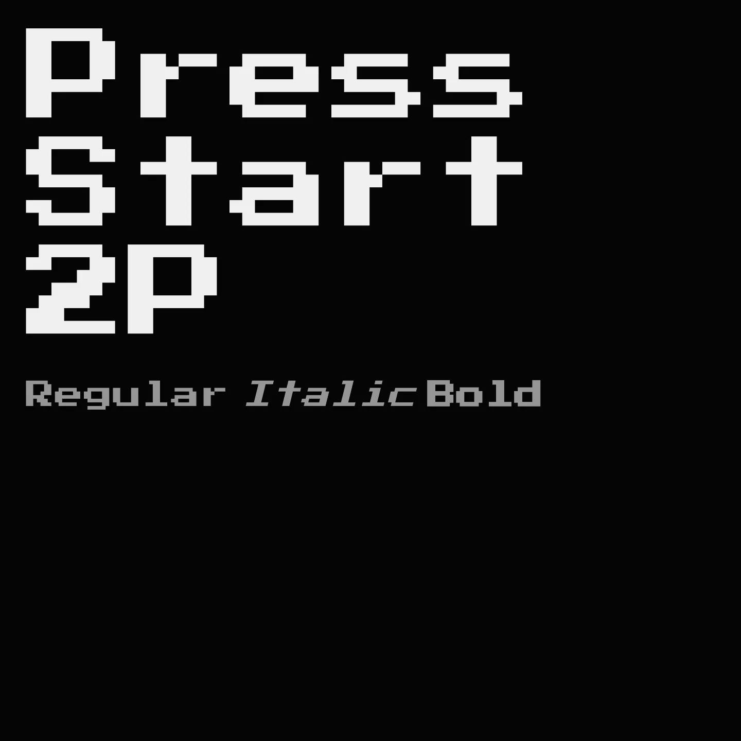 Press Start 2P