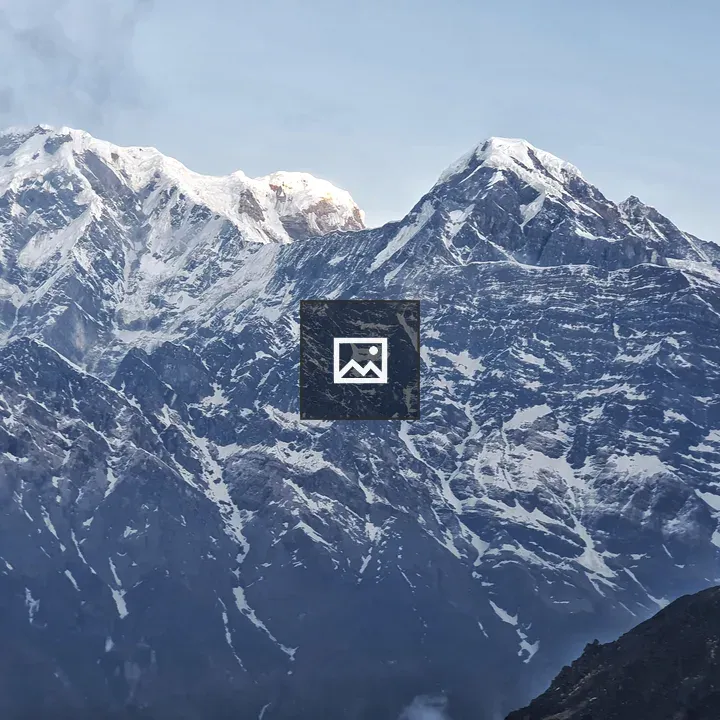 Himalayan snow-covered mountaintops