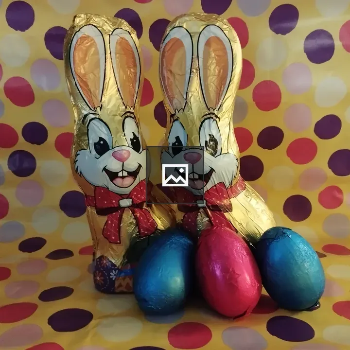 Two Easter Bunnies