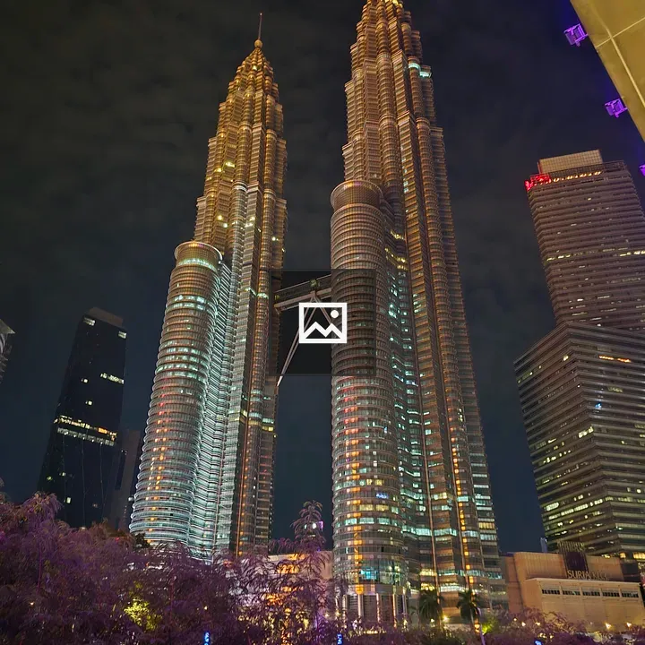 Petronas Twin Towers at Night