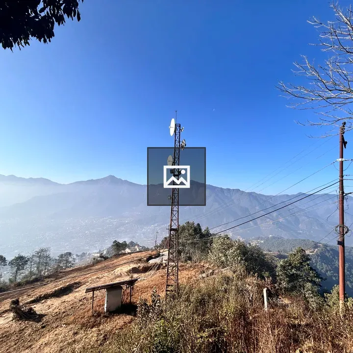 Transmission Tower on Hill