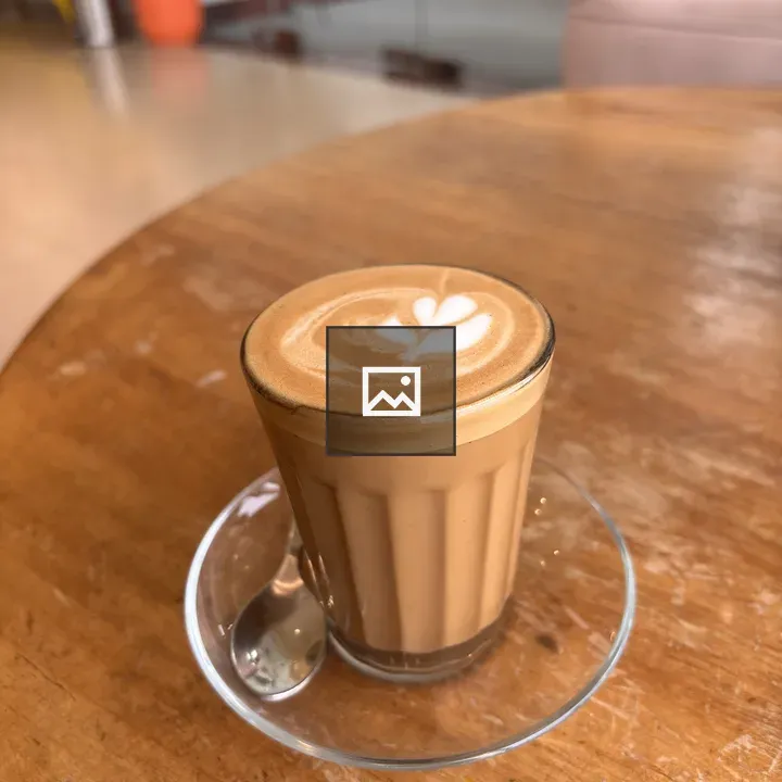 Cortado with Heart Latte Art