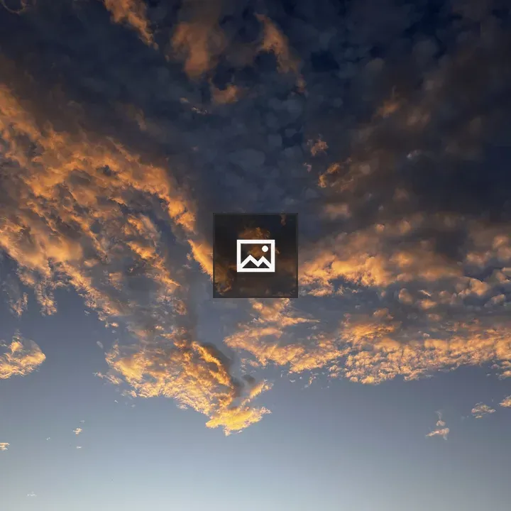 Sky at Sunset with Clouds