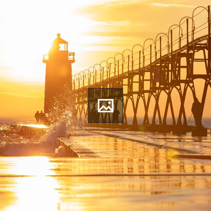 South Haven at Golden Hour