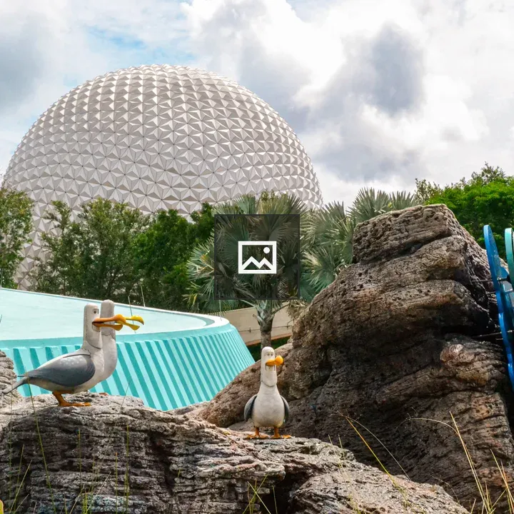 Entrance to Living Seas at EPCOT