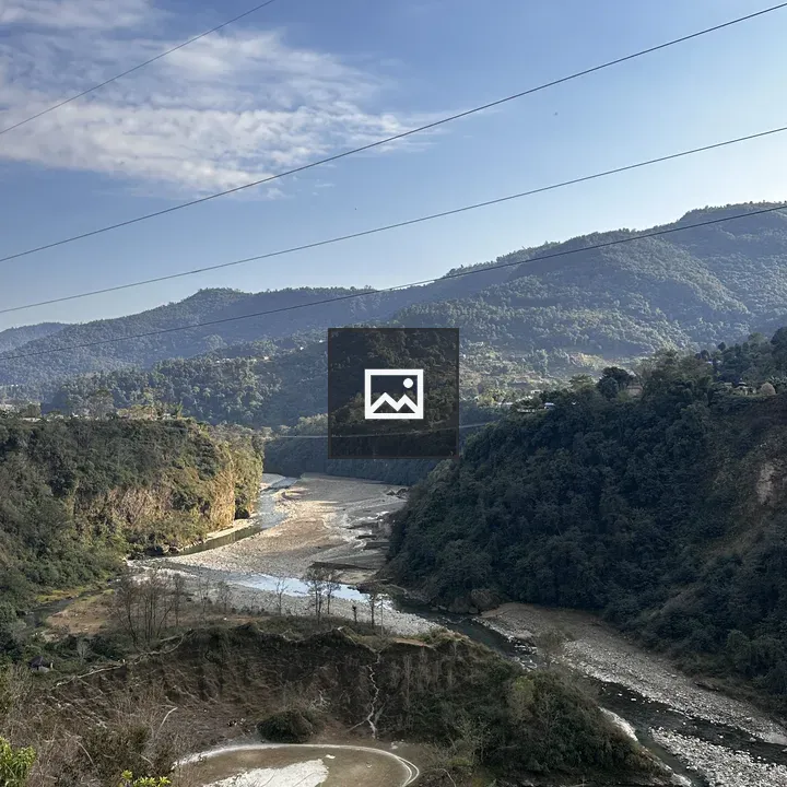 Panoramic River Landscape