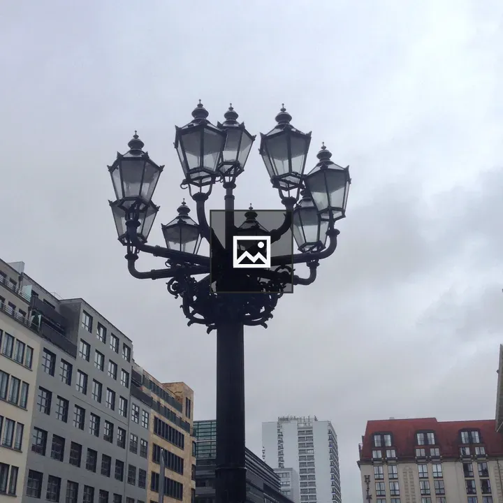 Lantern cluster at Gendarmenmarkt