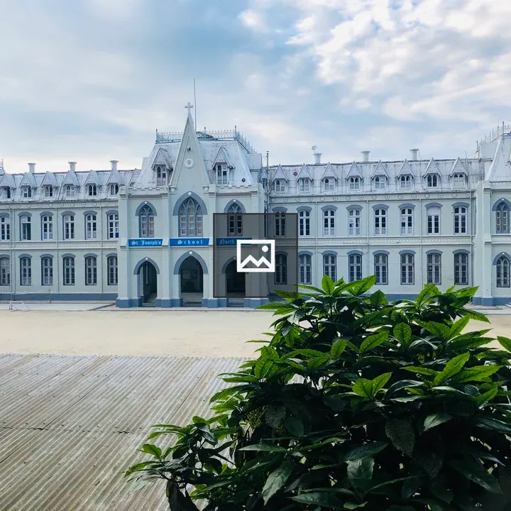 St Joseph School building in Darjeeling