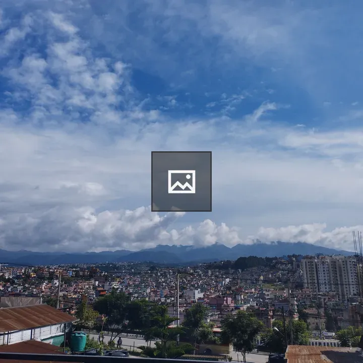 City Skyline with Clouds