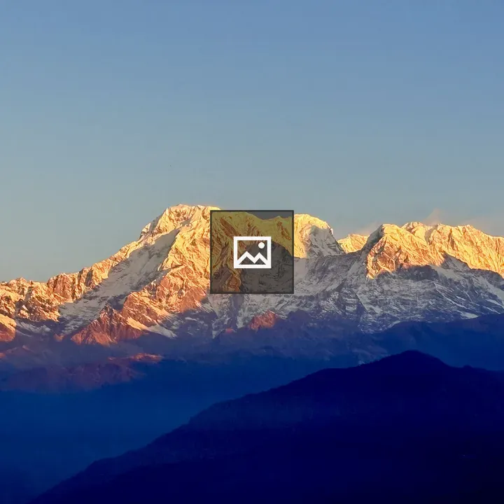 Annapurna Snow Range Morning