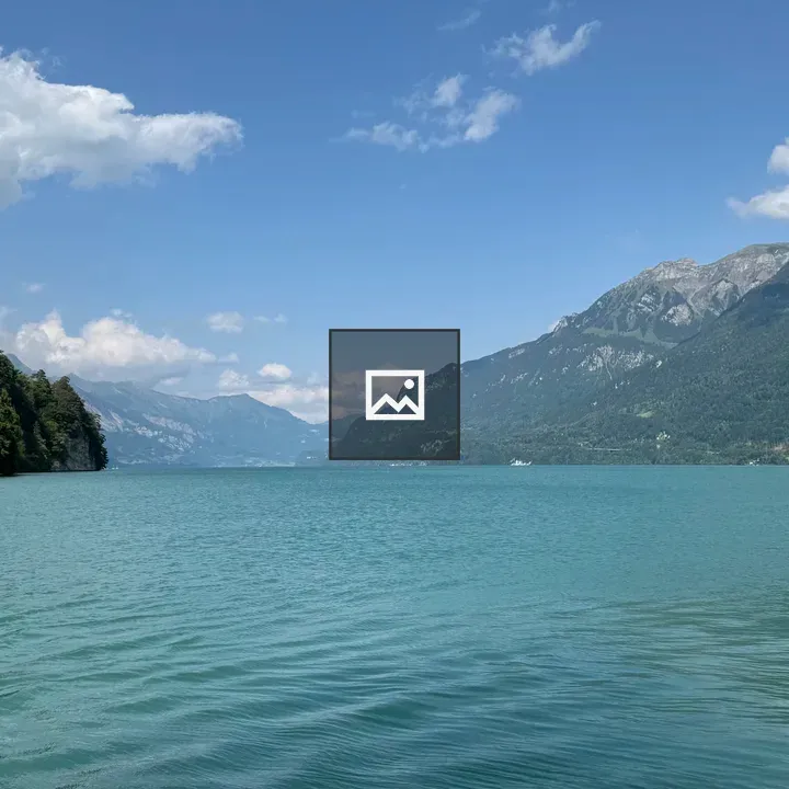 Lake Brienz Turquoise Waters