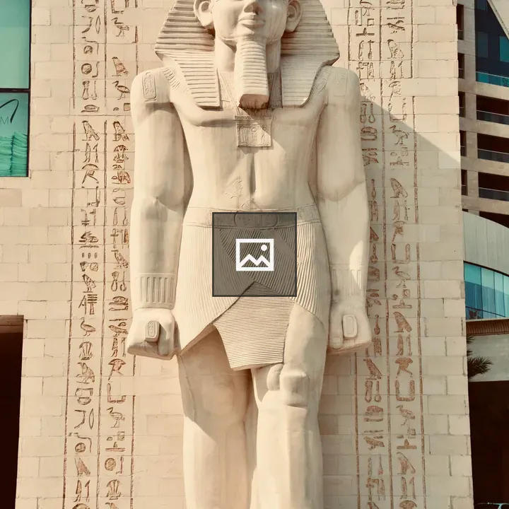 Egyptian Statue at Wafi Mall