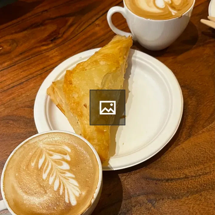 Coffee and pastry
