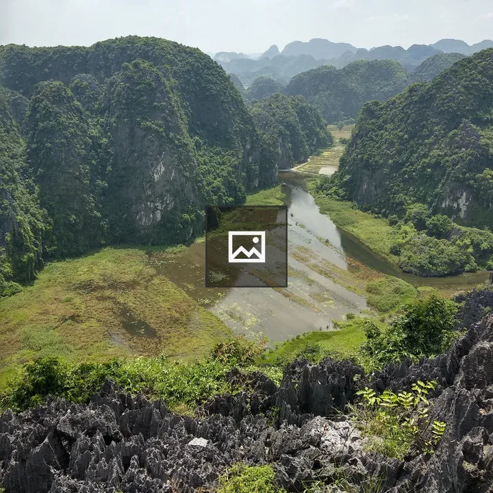 Mua Cave Surroundings