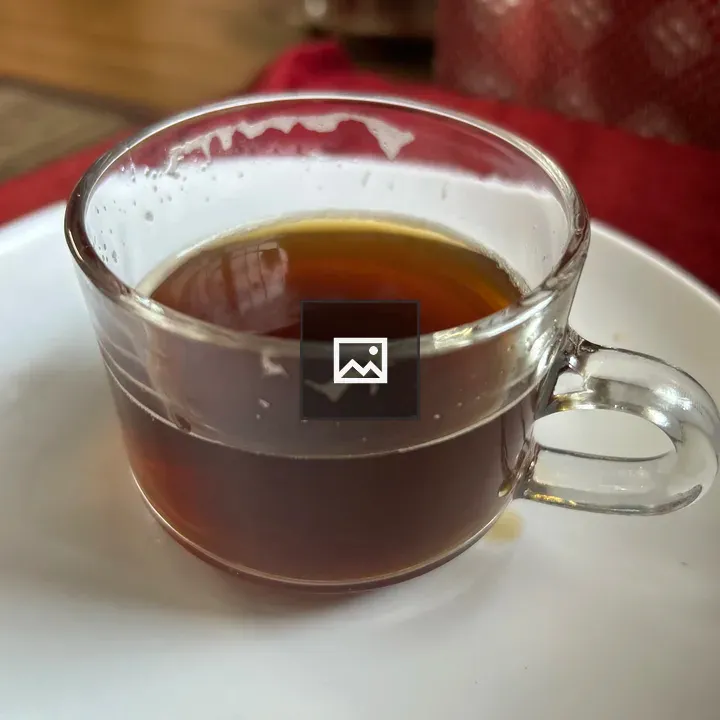 Cup of black coffee