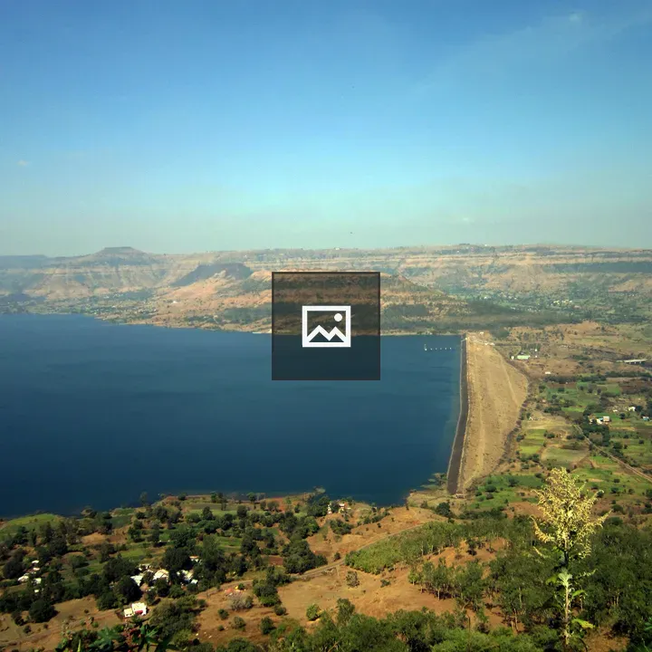 Urmodi Dam View from Sajjangad Fort