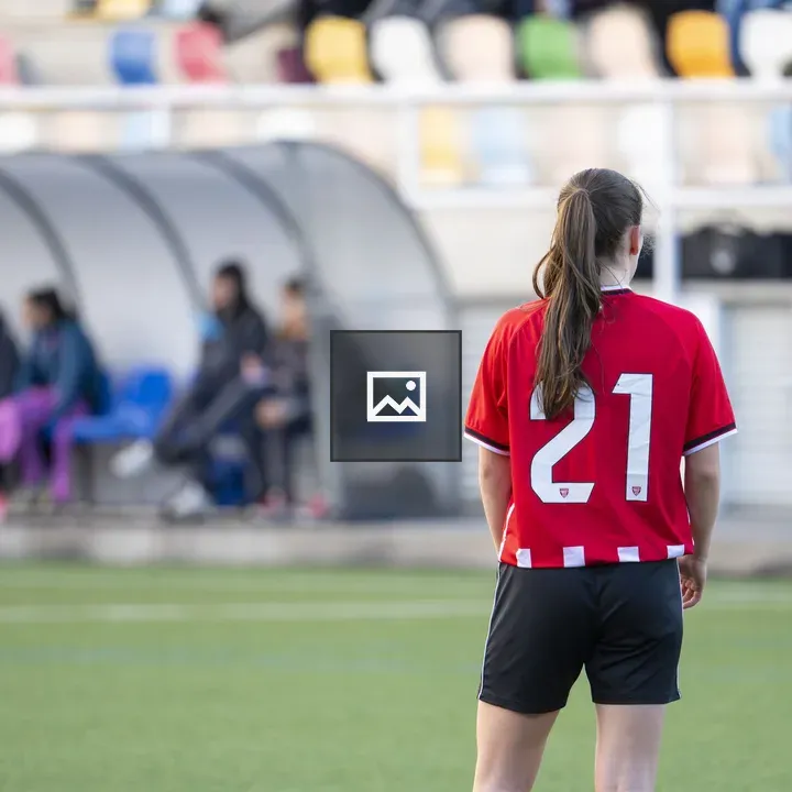 Soccer player wearing jersey 21