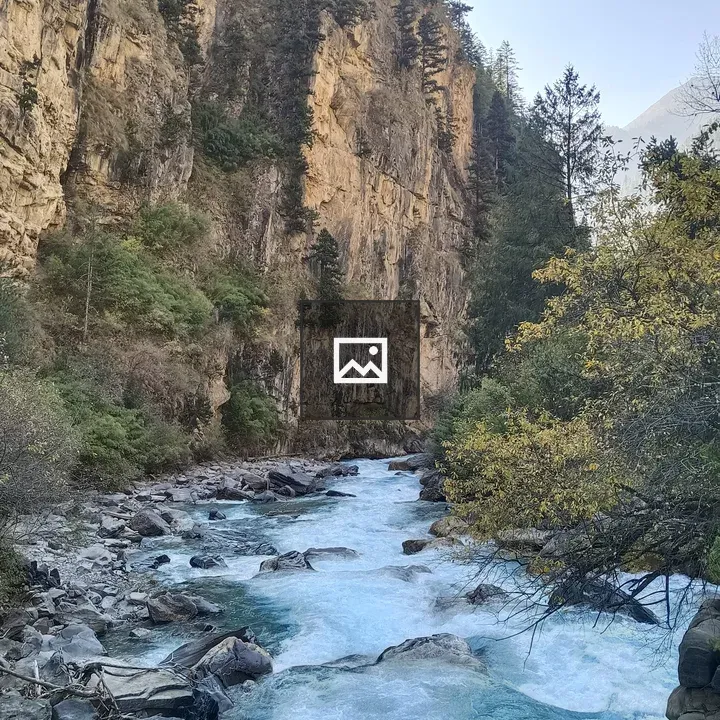 River through rocky landscape