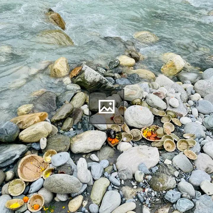 Stones by the Seti Gandaki River