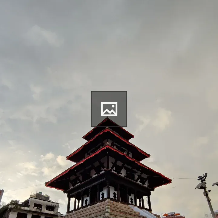 Pagoda-style Temple on Brick Platform