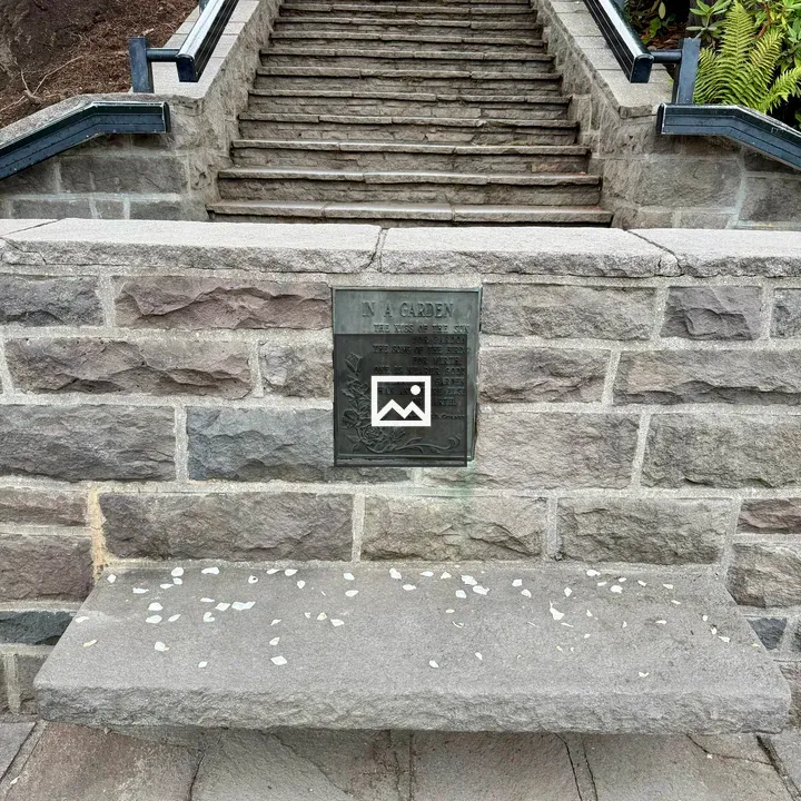 Stone stairs at Washington Park