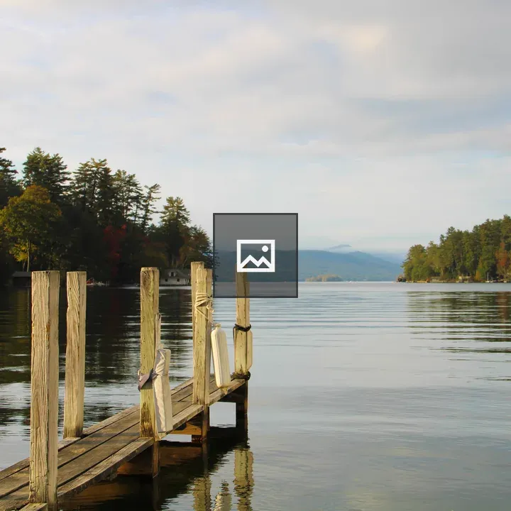 Pier on Lake Adirondack