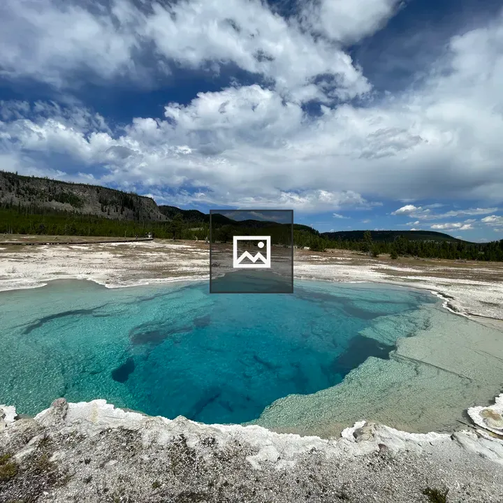 Sapphire Pool at Biscuit Basin