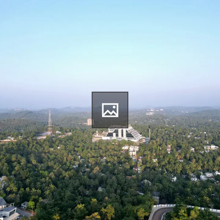 Aerial view of Cyberpark Kozhikode