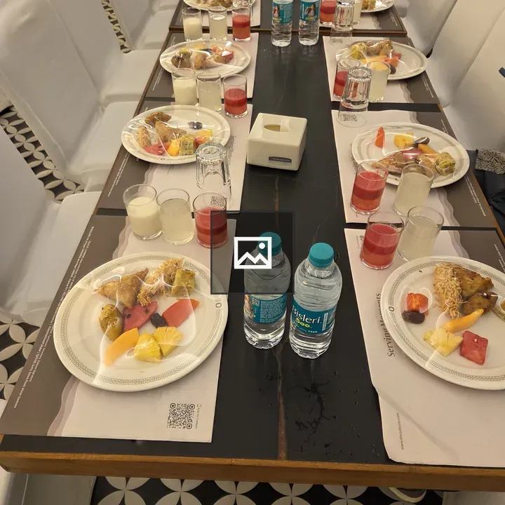 Table Set for a Meal