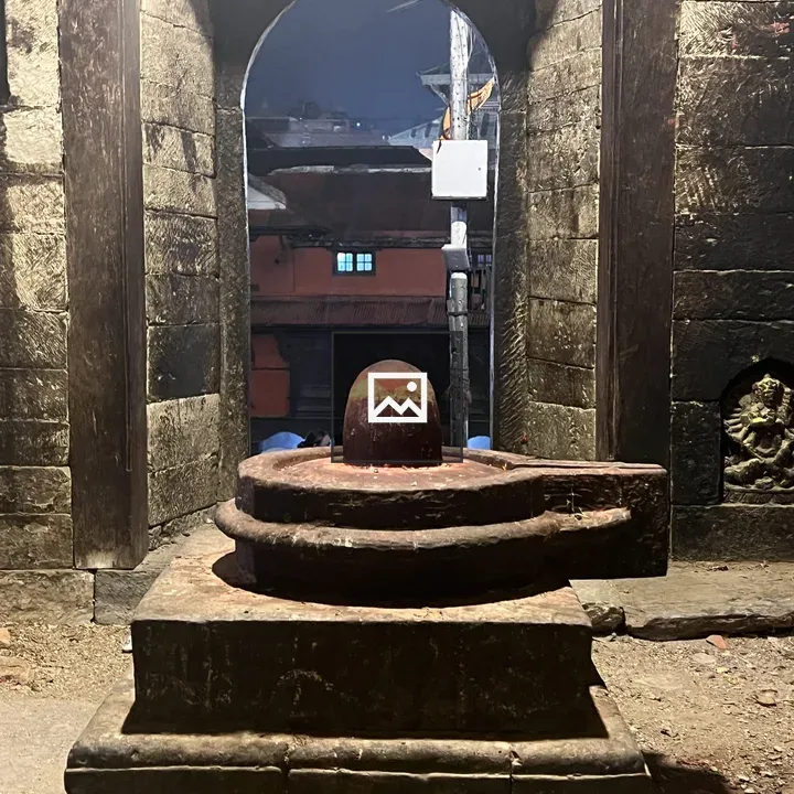 Stone Shiva Lingam Shrine