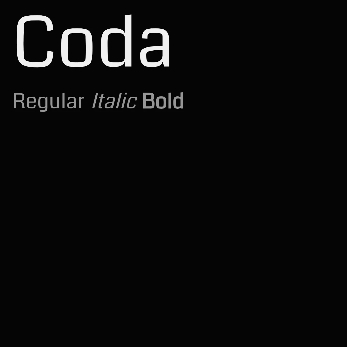 Coda