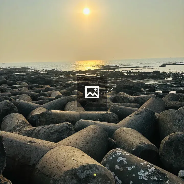 Sunset from Arabian Sea Beach