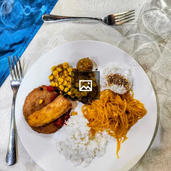 Filipino Vegetarian Meal