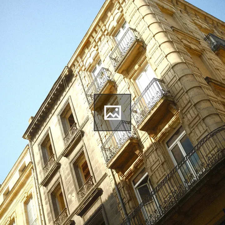 Classic European building facade