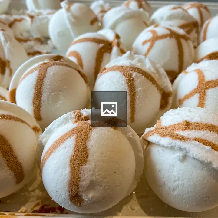 Brown bath bombs